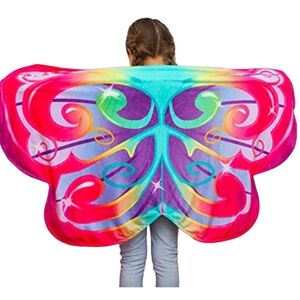 Cozy Wings Rainbow Colored Butterfly Wings - Wraparound Design - Great For Play